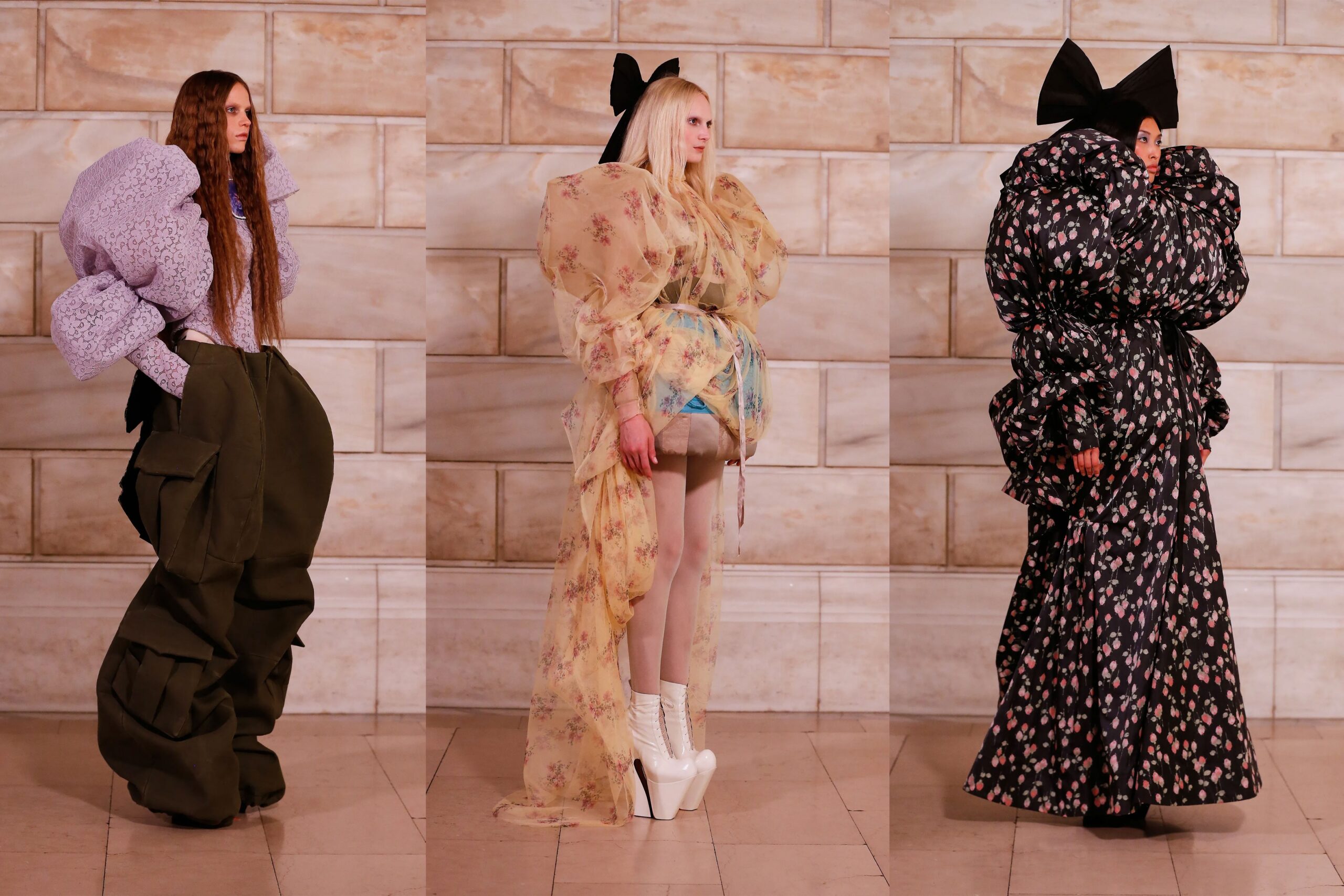 未使用美品RUNWAY MARC JACOBS 長袖シャツ ピンク ストライプ