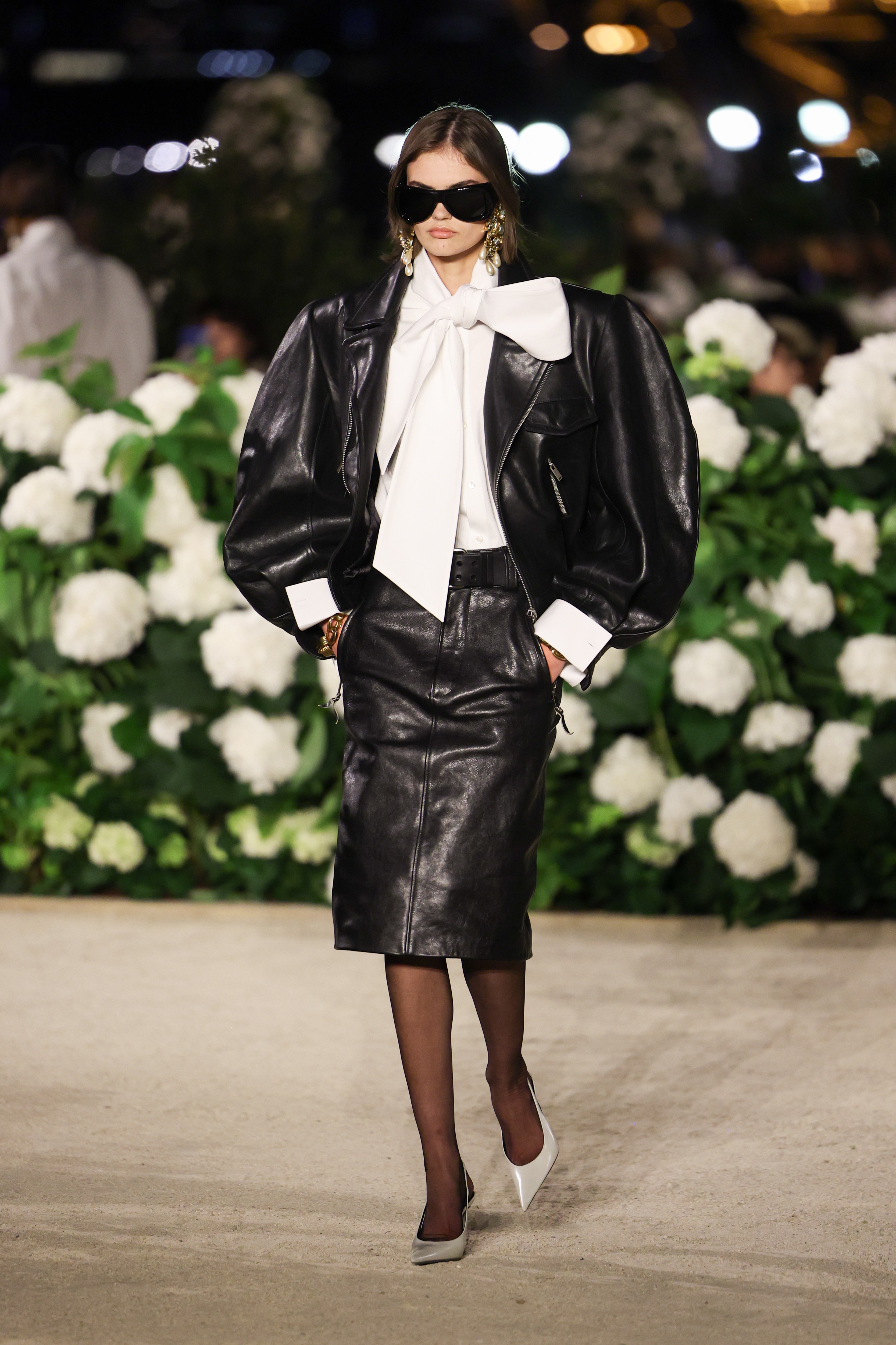At Saint Laurent Spring 2026, 80s Glamour and Subversion Are The Focus