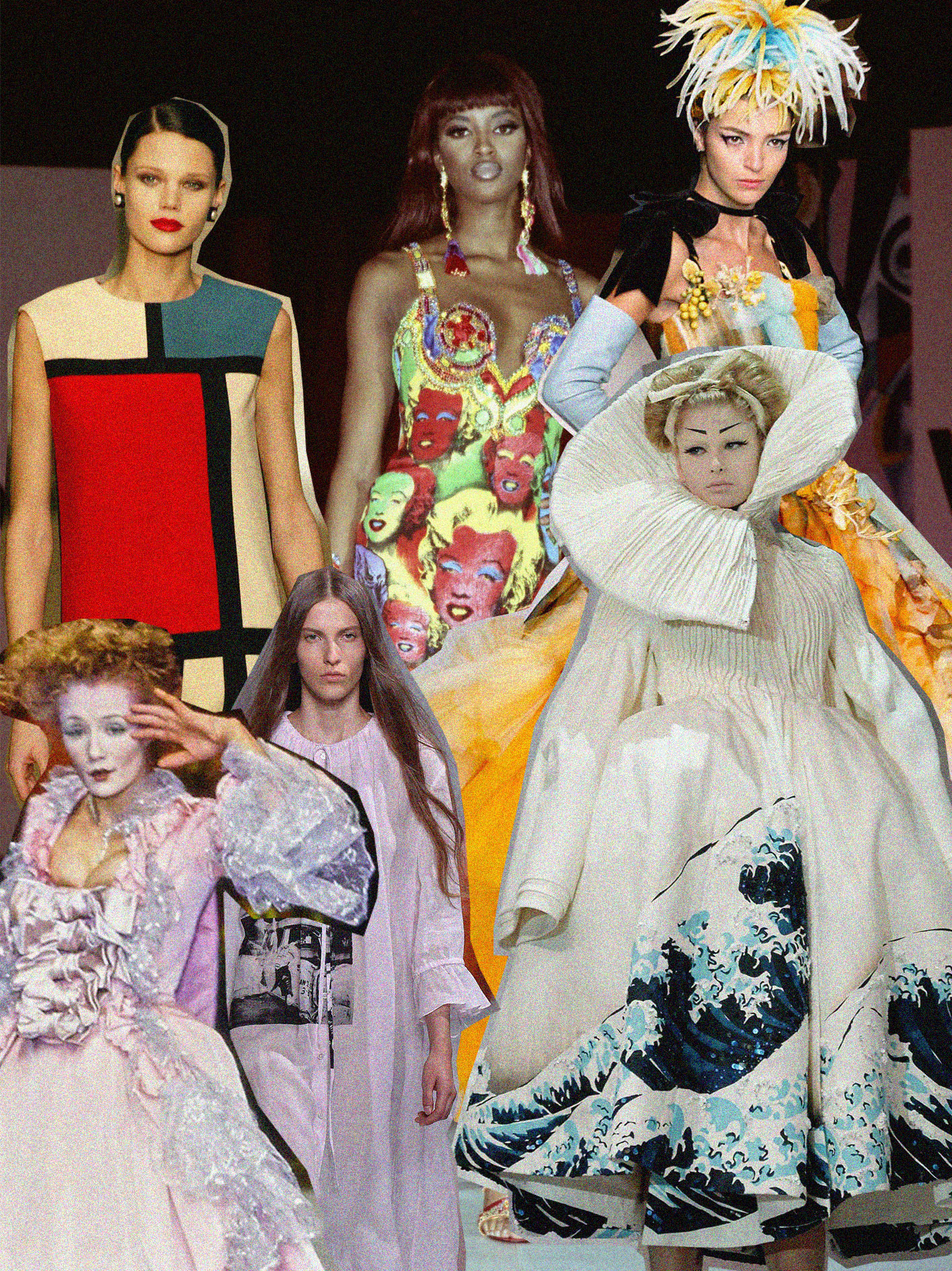 10 Times Fashion Referenced Art On The Runway And Beyond
