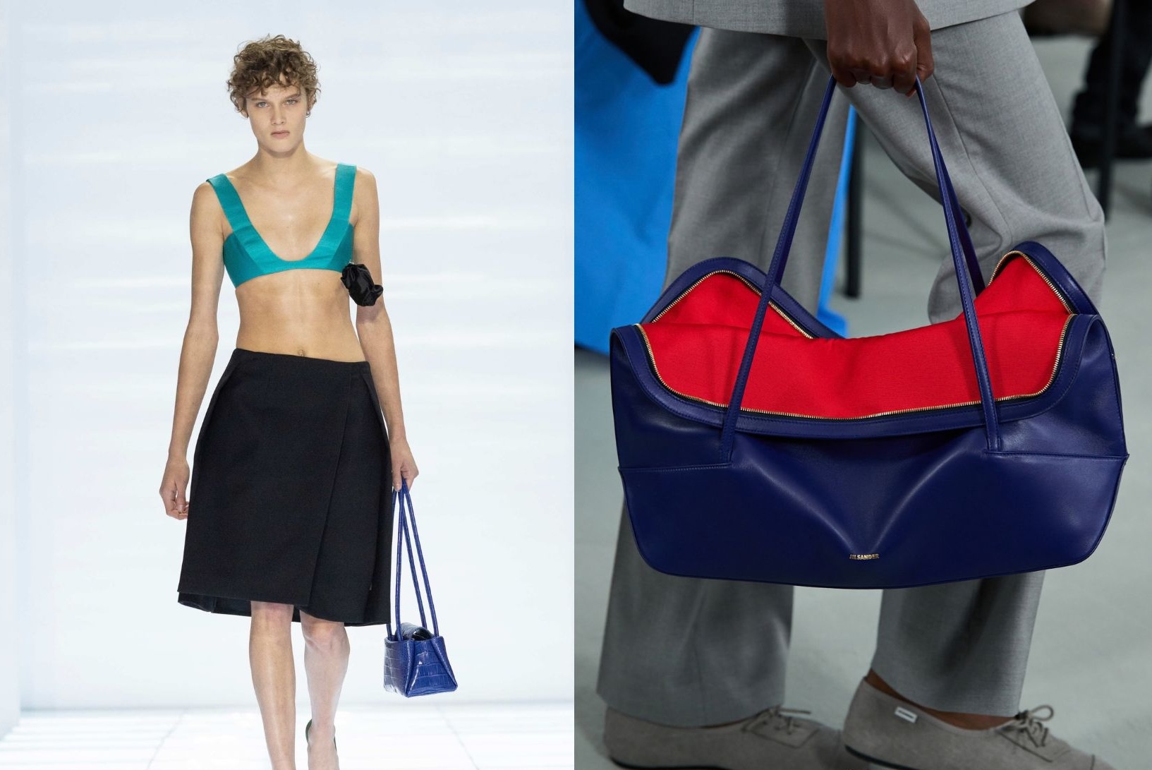 The Milan Fashion Week SS27 Trend Report: Bra Tops, Sky-High Heels And Violet Hues