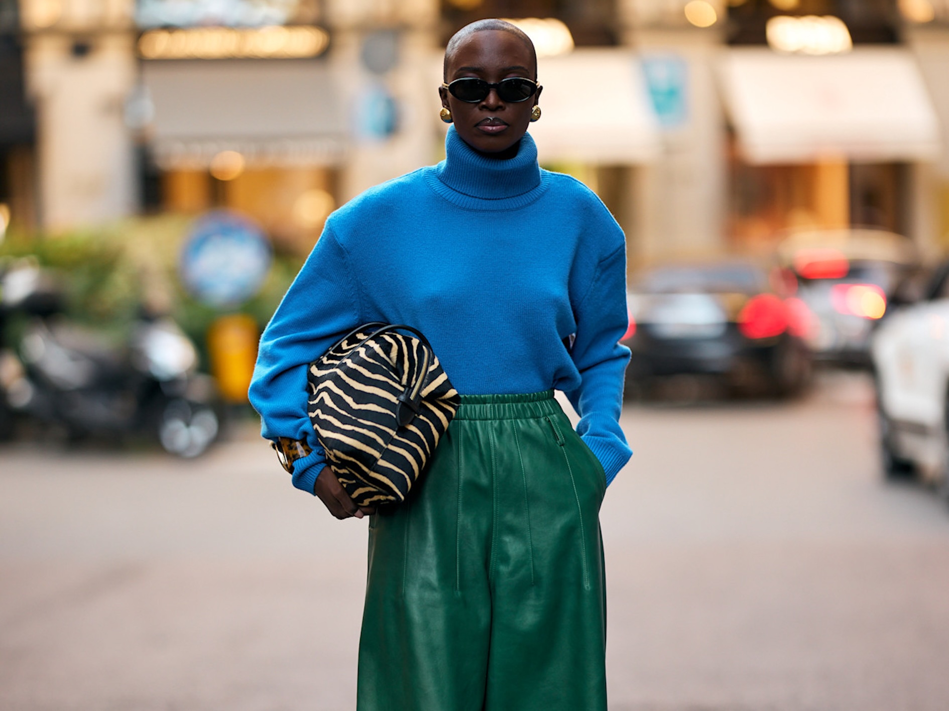 MFW Street Style Has Us Thinking About Leather & Texture