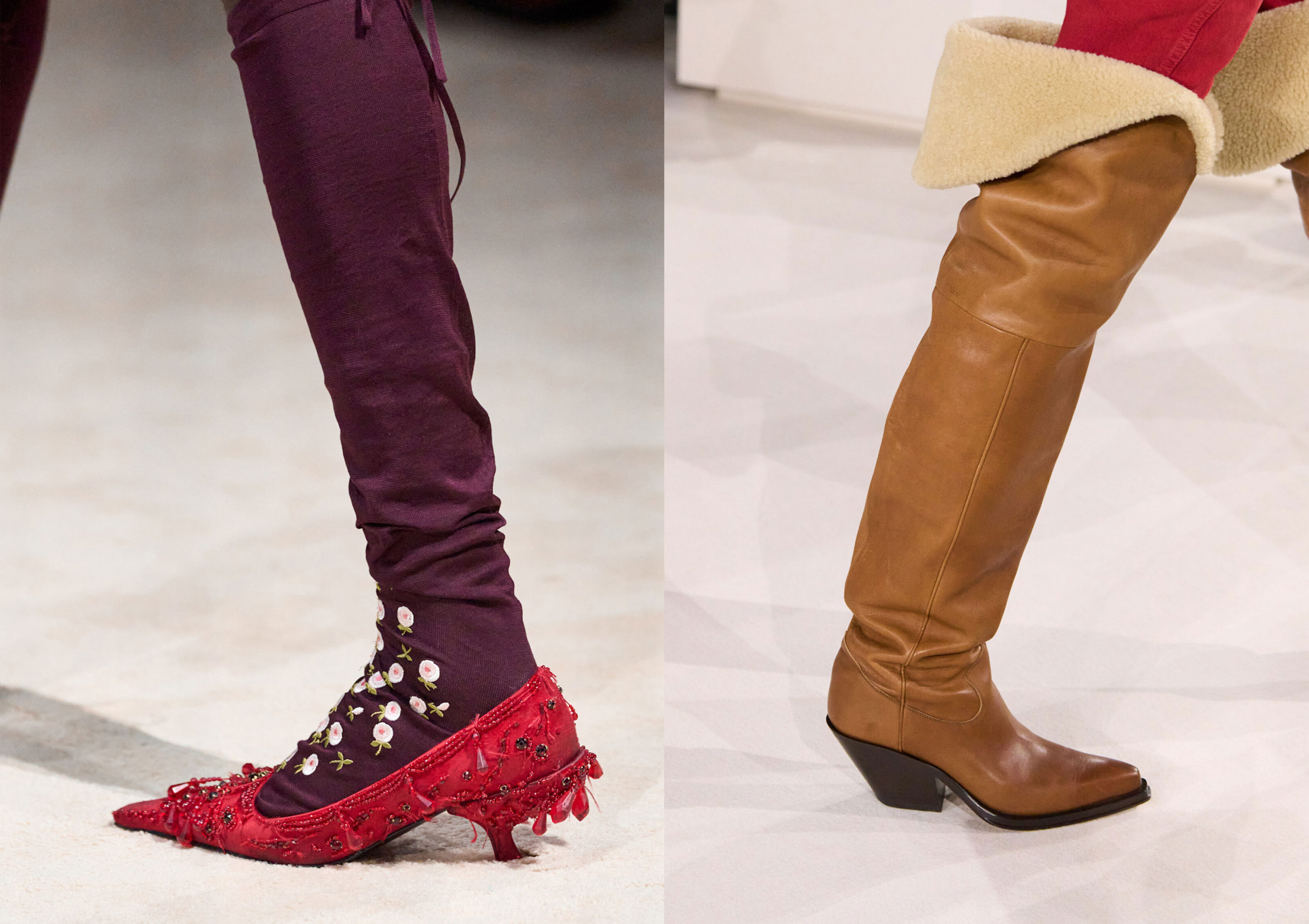 5 Winter Shoe Trends To Try, From Biker Boots To Python Print